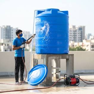 Overhead Tank Cleaning
